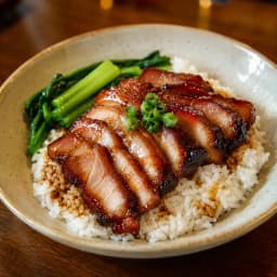 Char Siu Over Rice