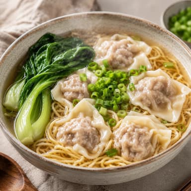 Wonton Noodle Soup